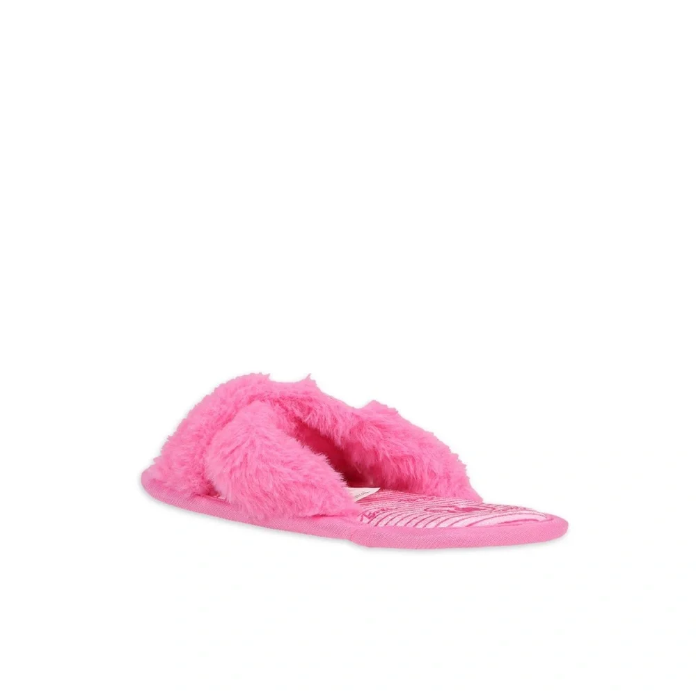 NWT! Barbie Youth Girls Fuzzy Slippers